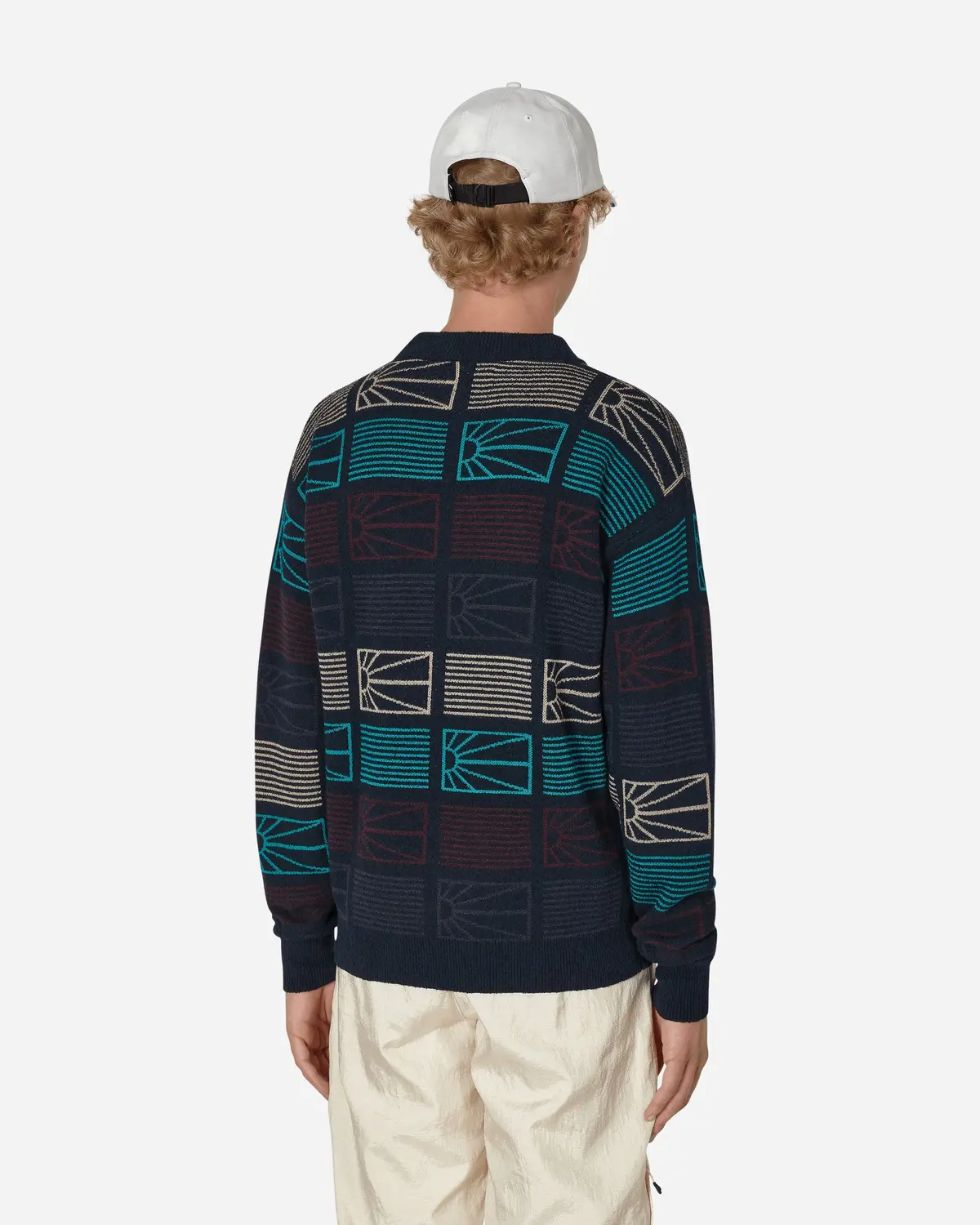 Logo Crewneck Sweater Blue 3