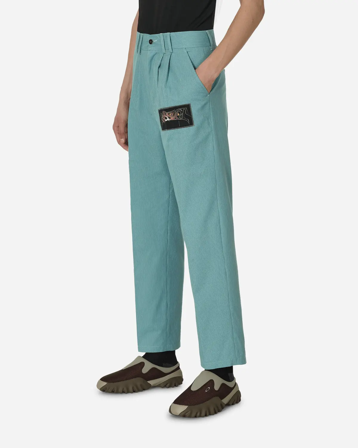 Space Trousers Teal 2