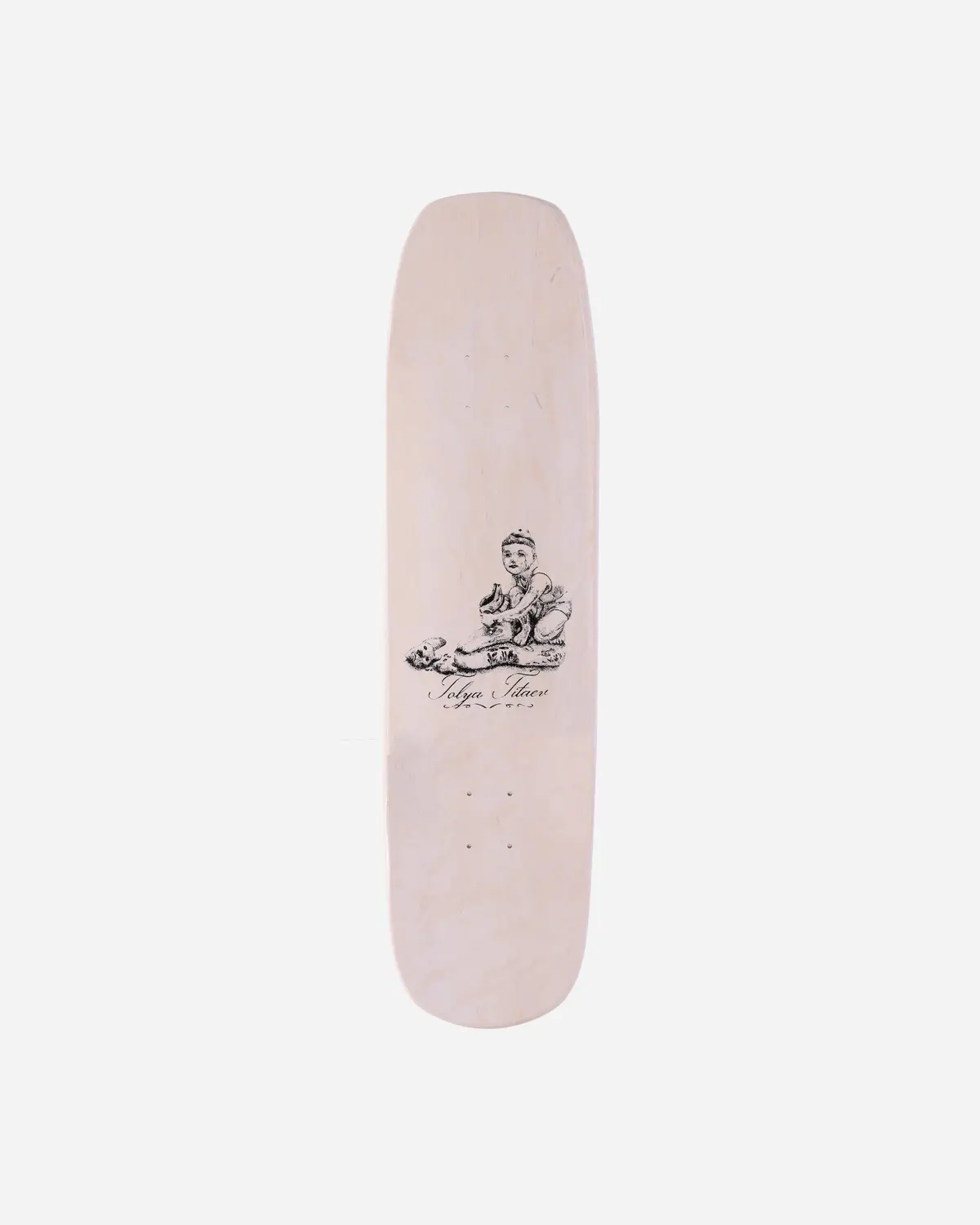 Tolya Titaev Pro Deck Special Shape 8 White 1