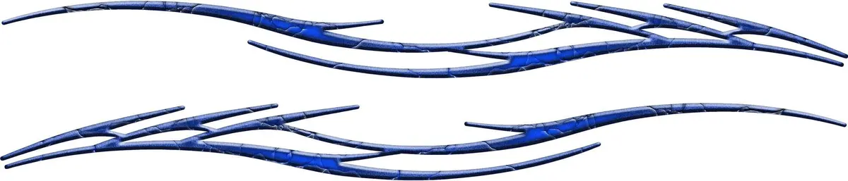 Barbwire Stripe Vinyl Decals For Cars & Trucks 4