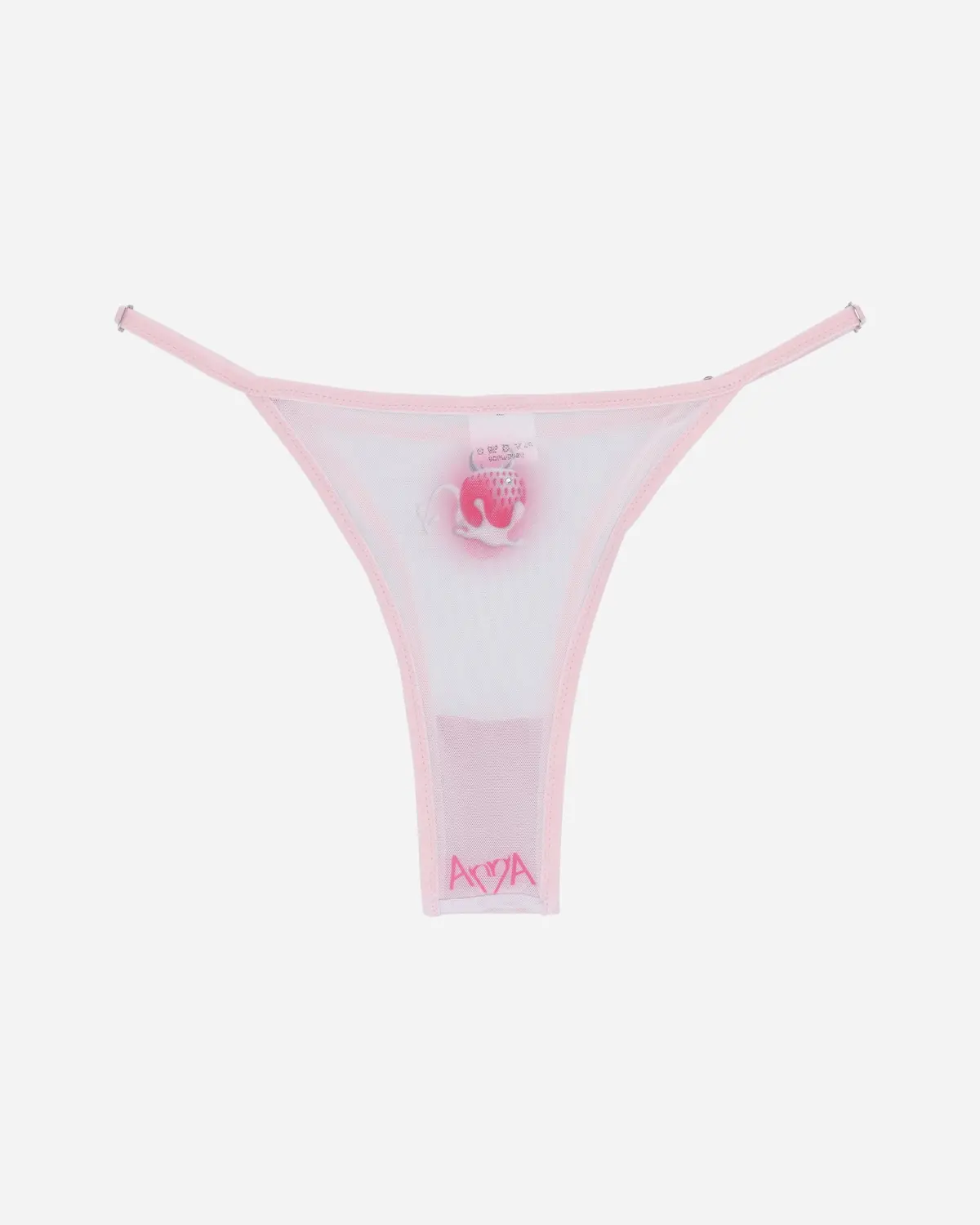 Good / Evil Strawberry Slip White 2
