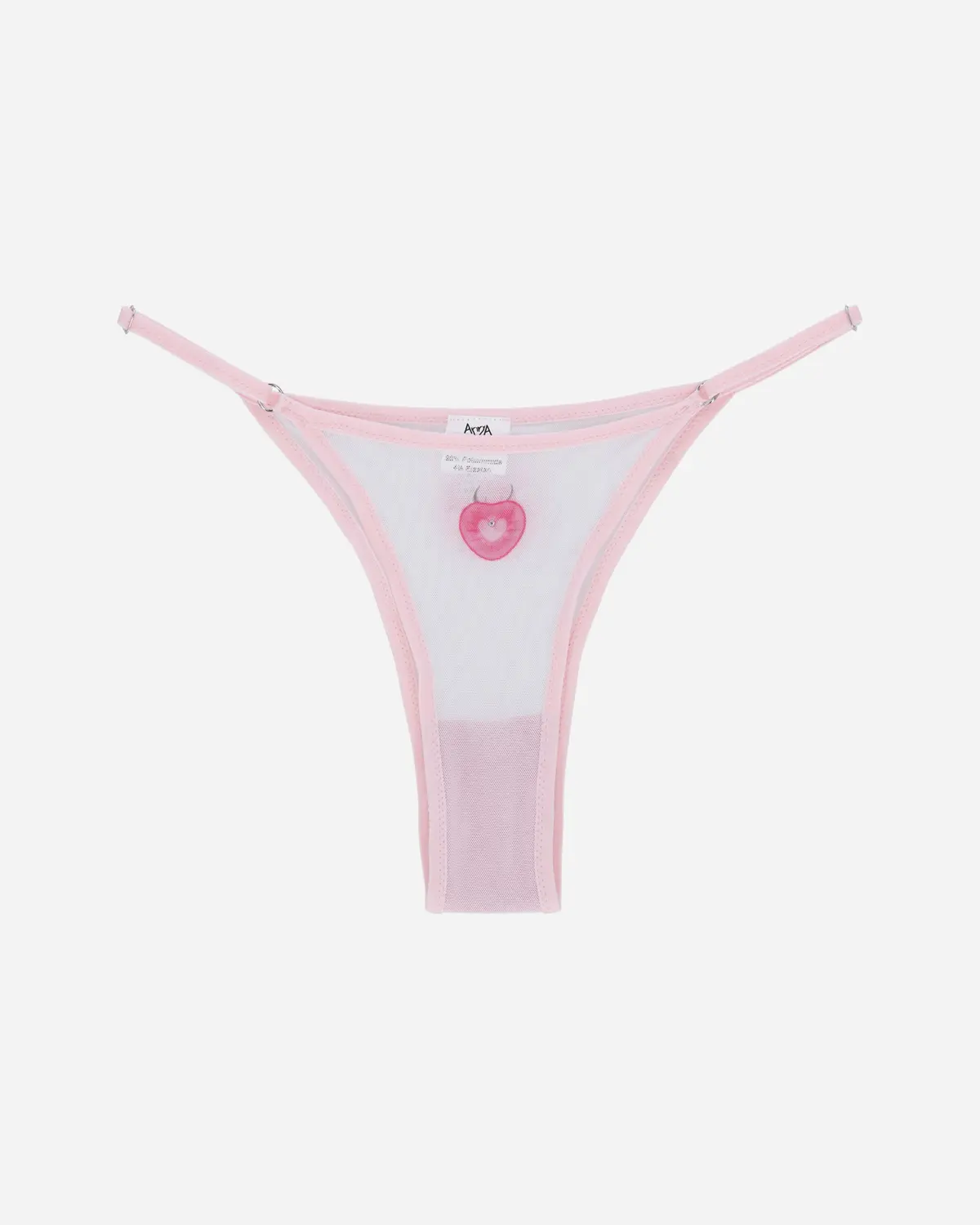 Good / Evil Strawberry Slip White 1