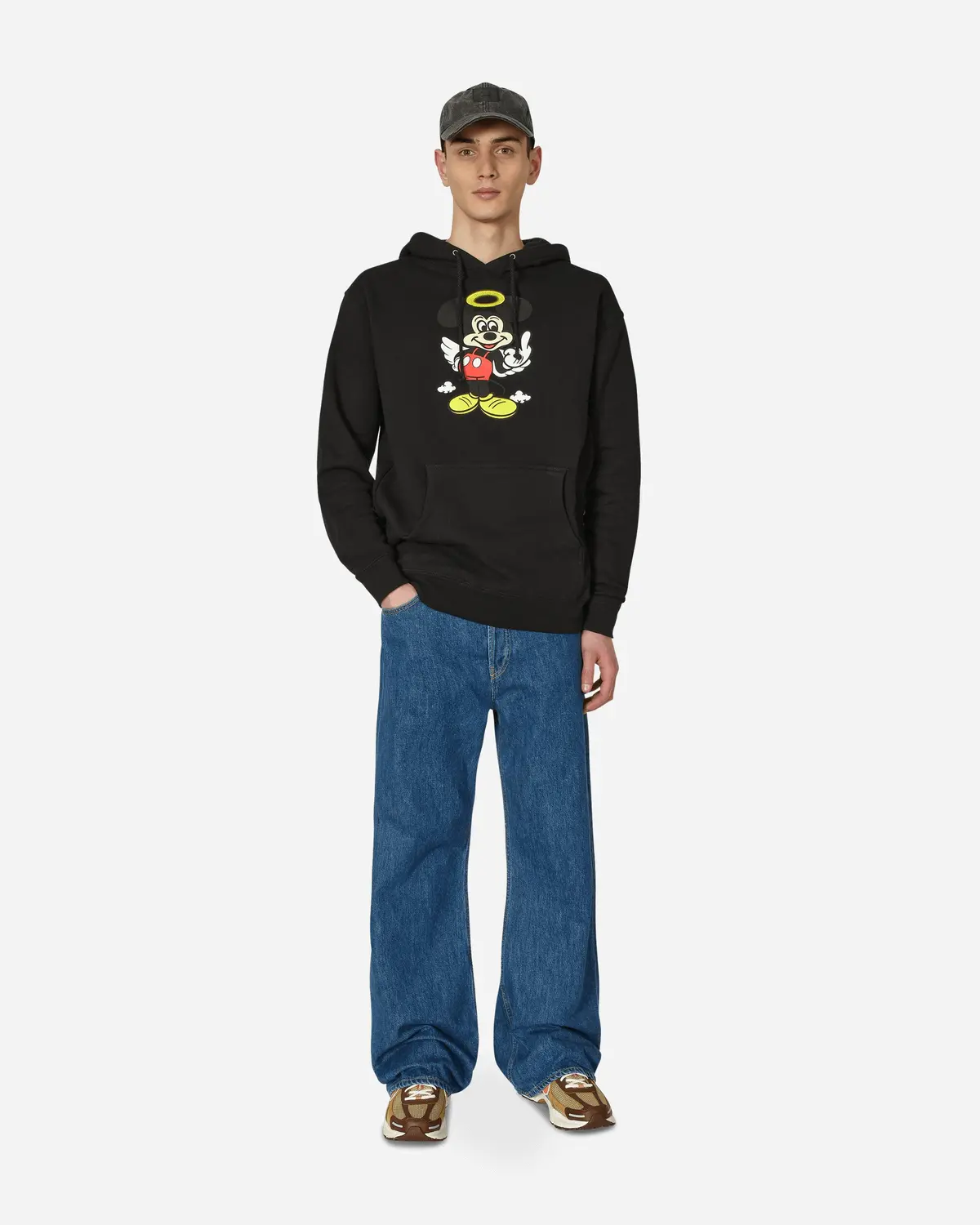 Fuck You Hooded Sweatshirt Black 4