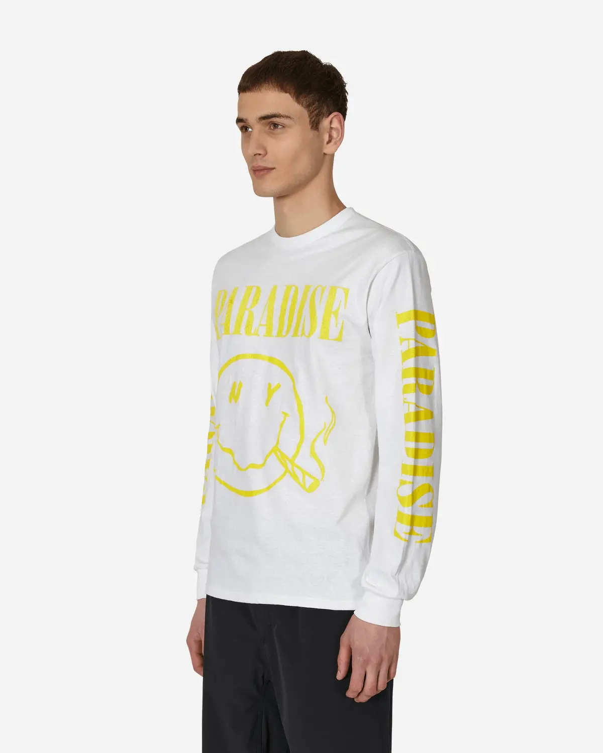 Nirvana In Paradis3 Longsleeve T-Shirt White 2
