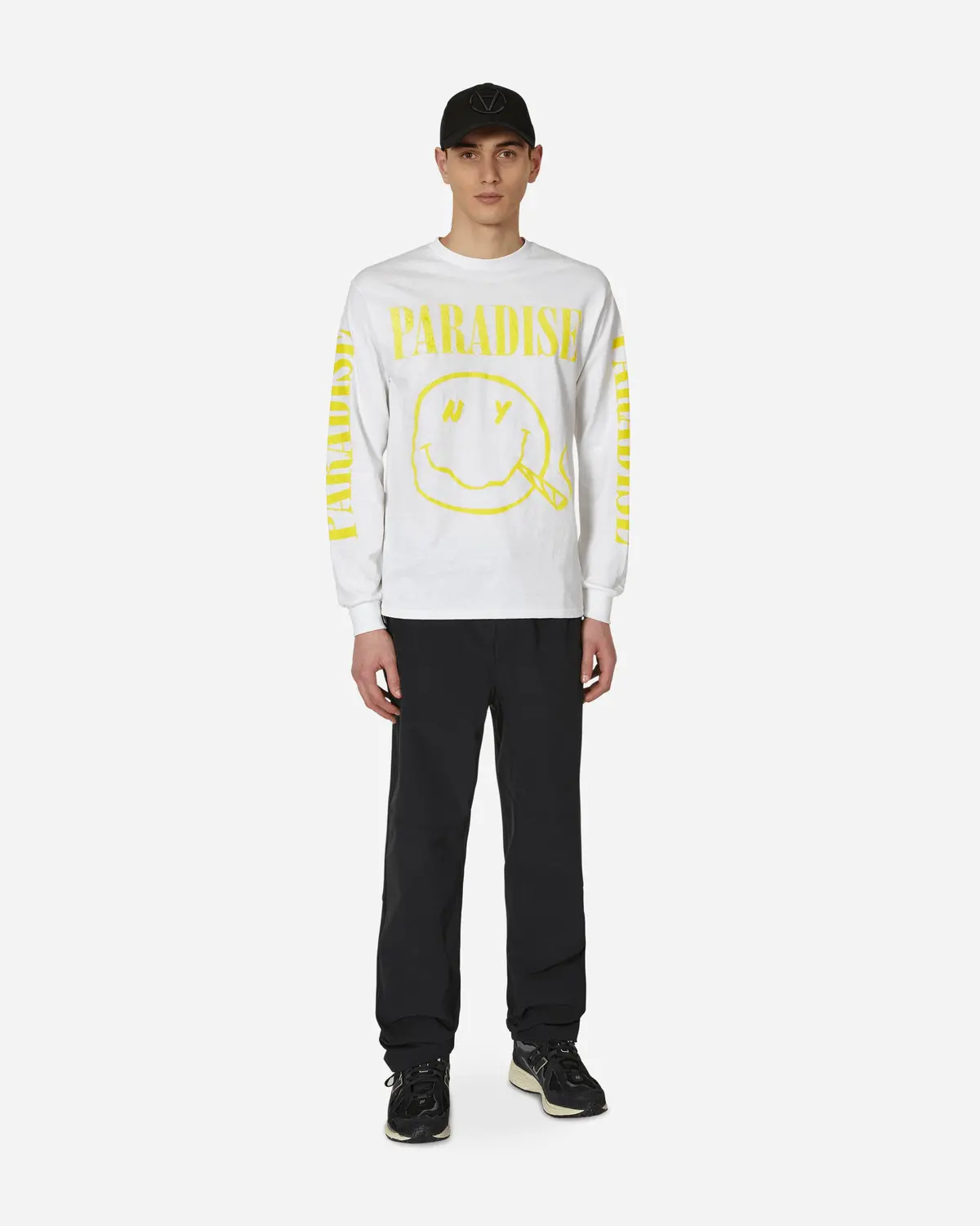 Nirvana In Paradis3 Longsleeve T-Shirt White 4