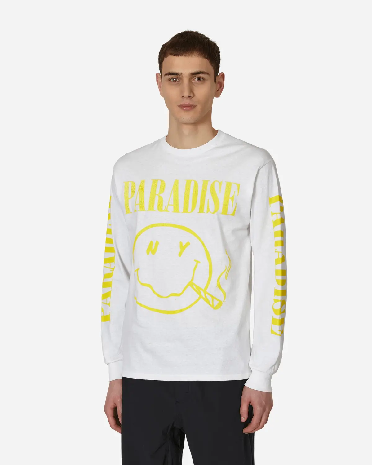 Nirvana In Paradis3 Longsleeve T-Shirt White 1
