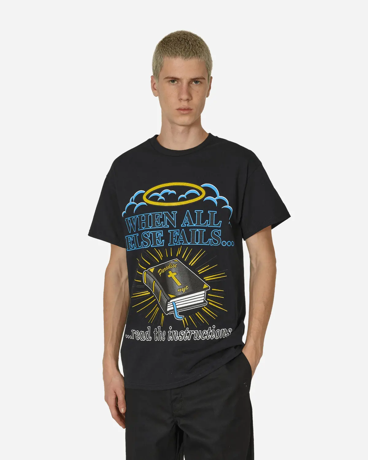 Read The Instructions T-Shirt Black 1