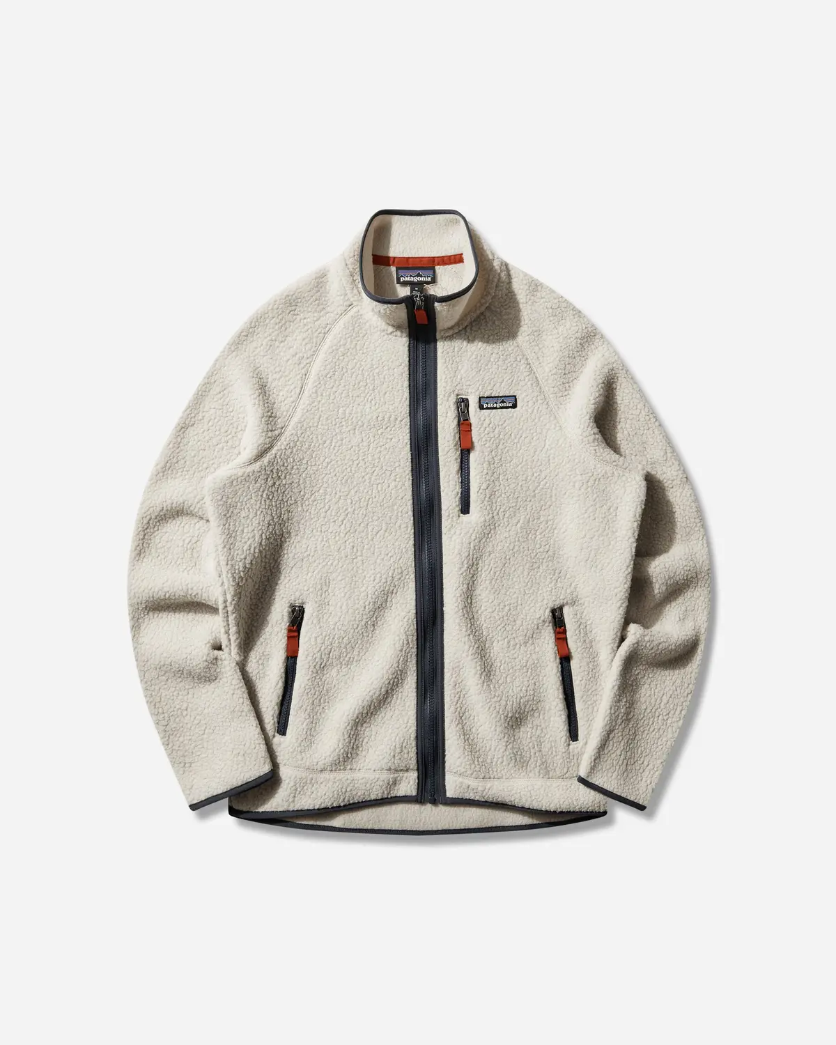 Men's Retro Pile Jacket Pelican / Smolder Blue 1