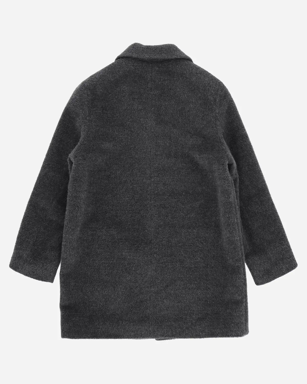 Women's Mohair & Alpaca Coat Grey 2