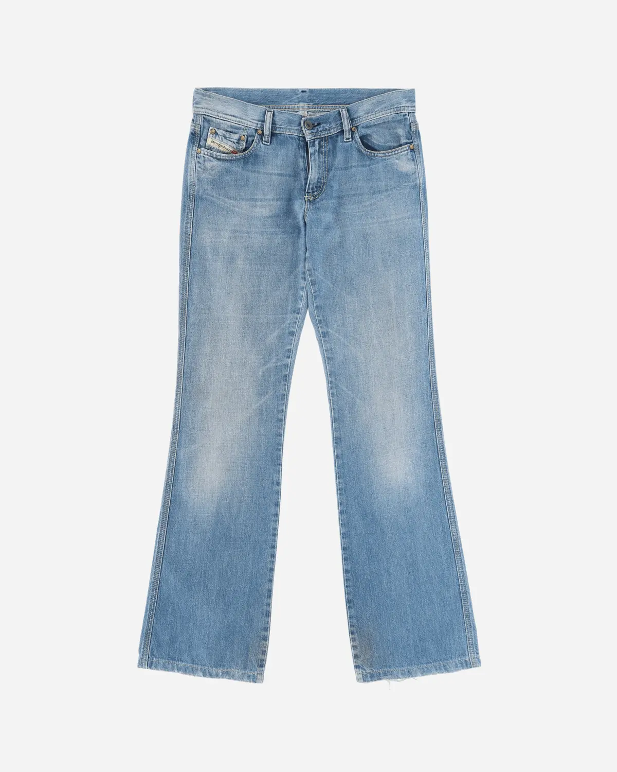 Women's Low Waist Jeans Blue 1
