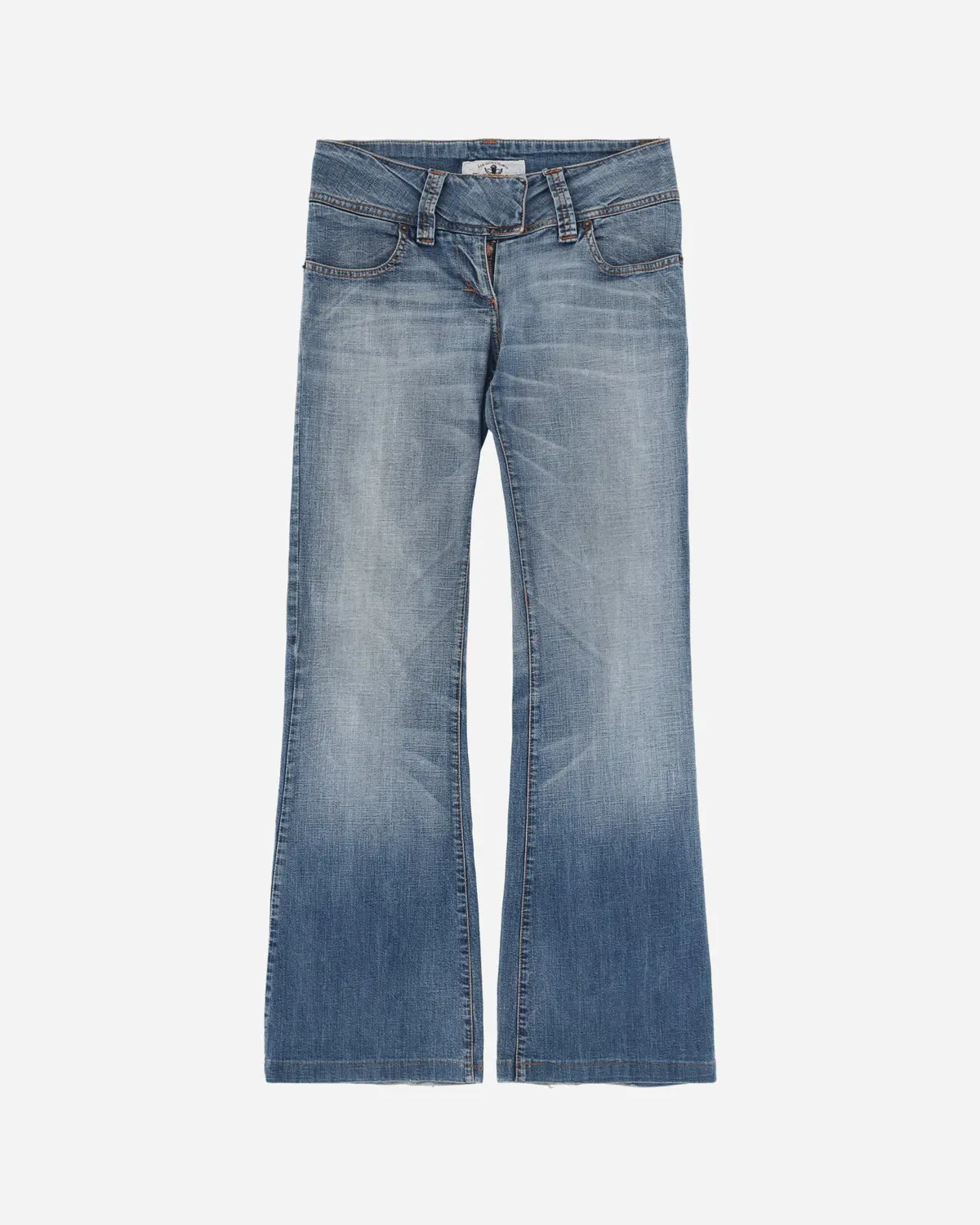 Women's Low Waist Jeans Blue 1