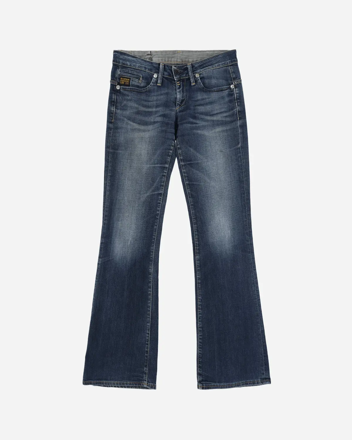 Women's Low Waist Jeans Blue 1