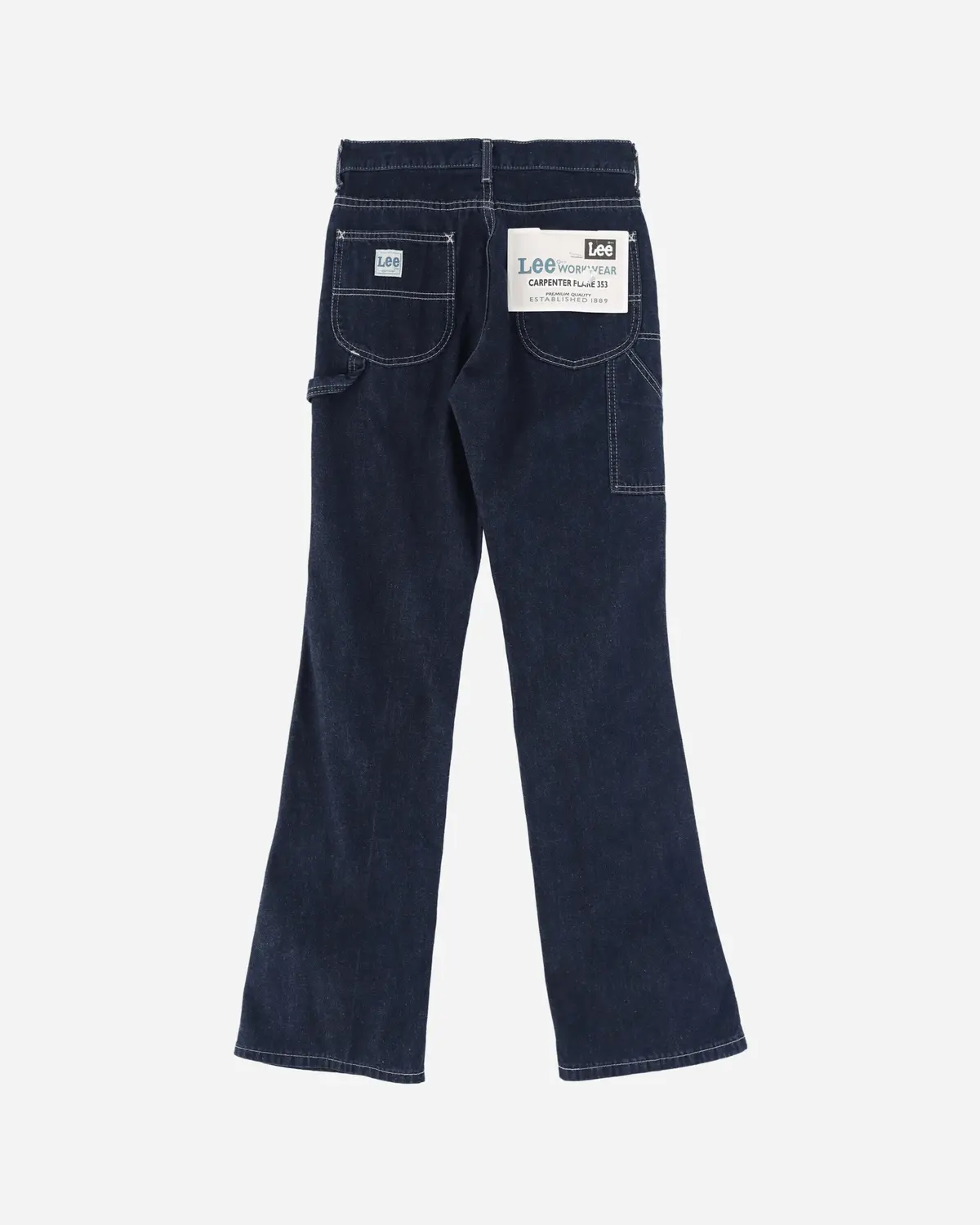 Women's Deadstock Carpenter Jeans Black 2