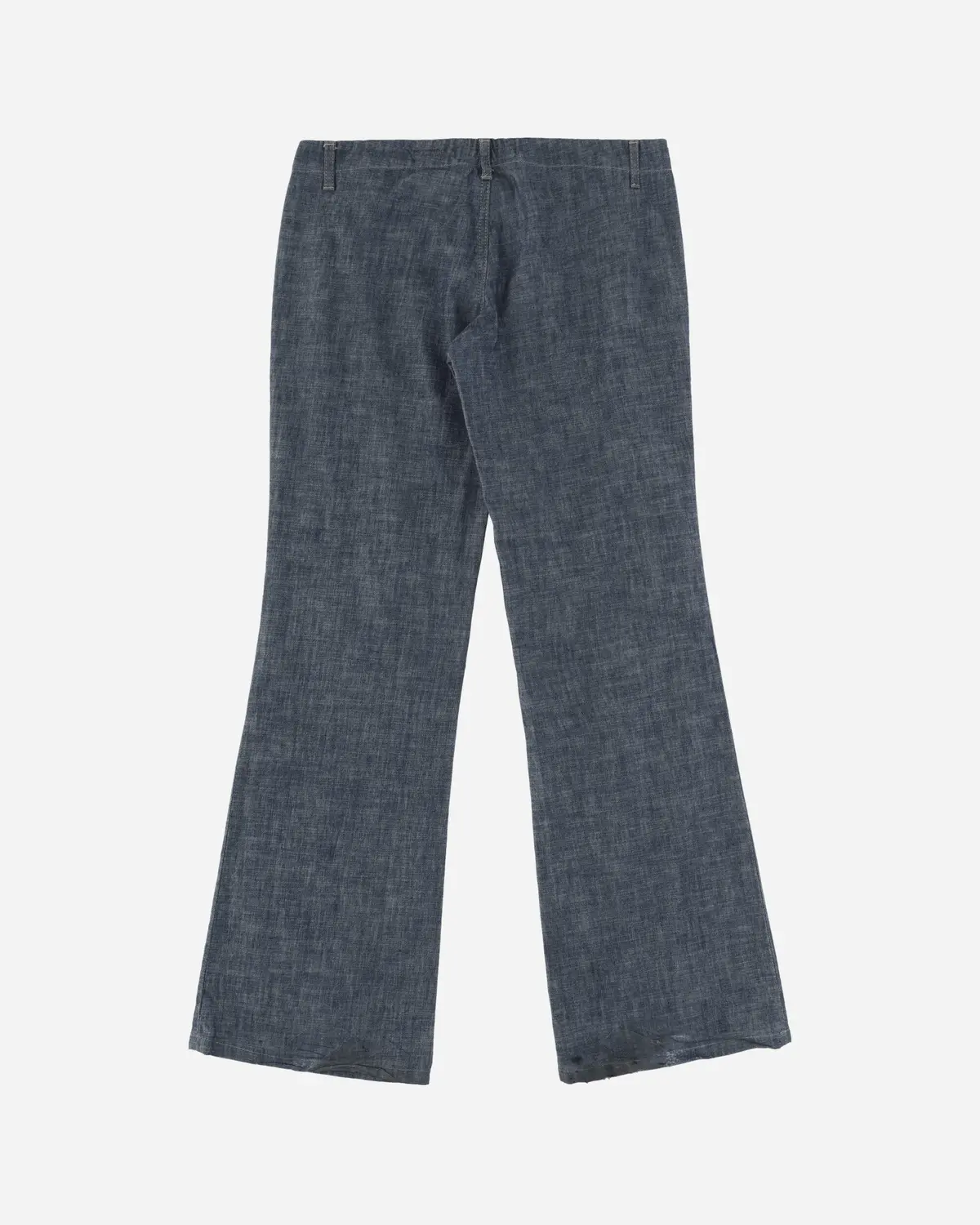 Women's Low Waist Bootcut Jeans Blue 2