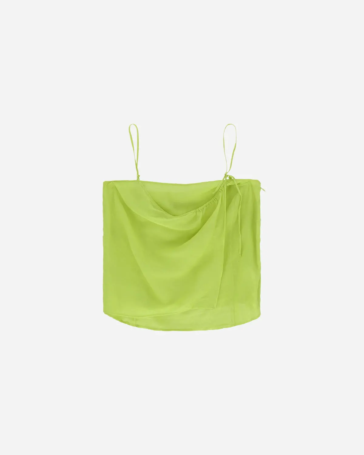 Women's Mesh Top Acid Green 1