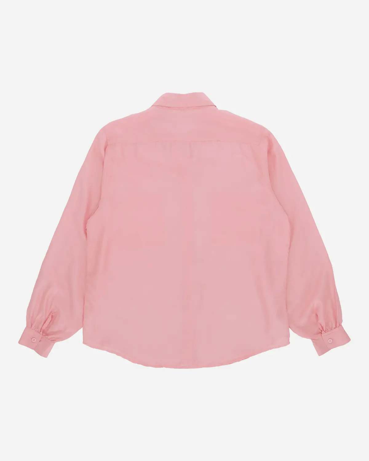 Women's Silk Longsleeve Shirt Pink 2
