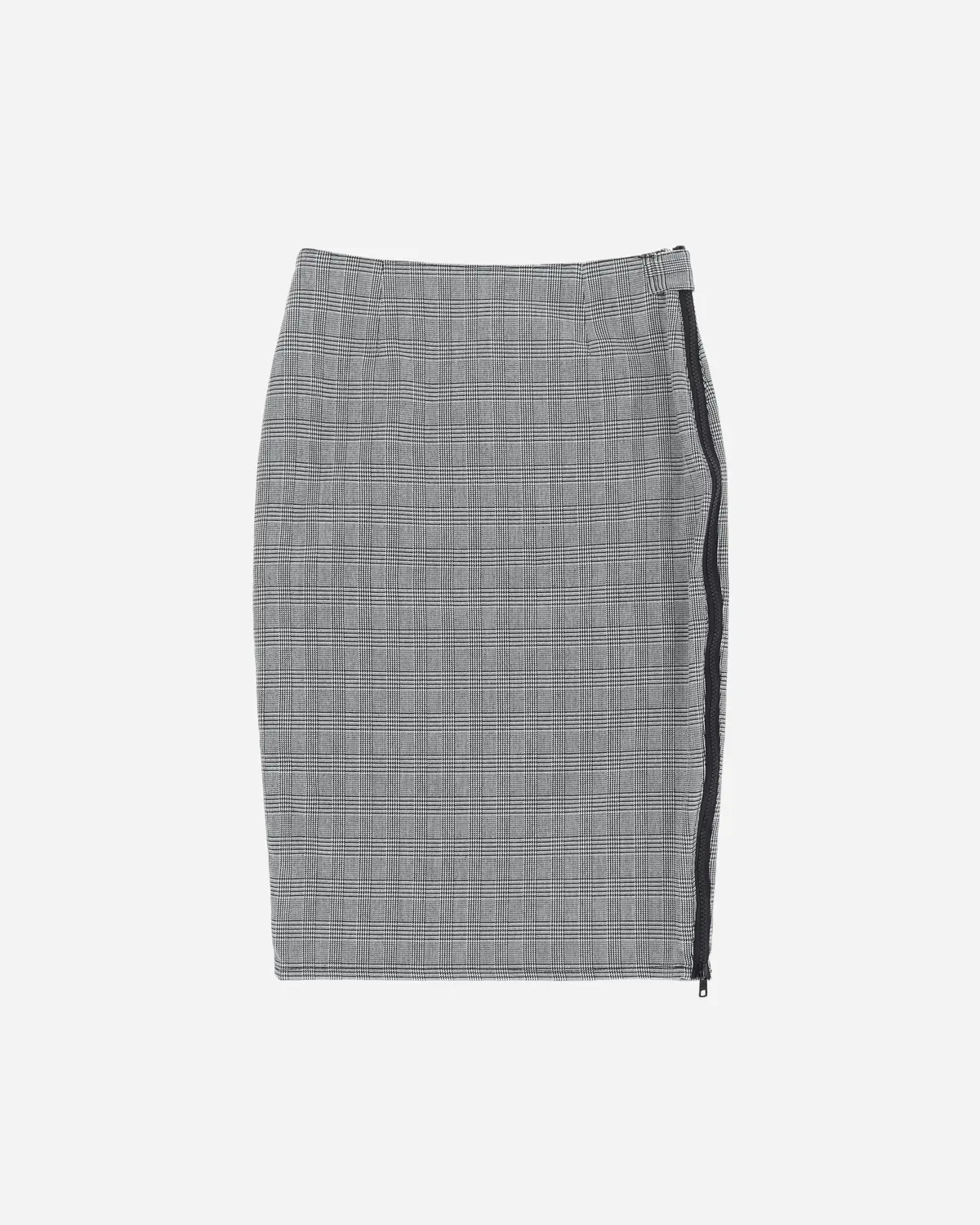 Women's Zip Skirt Grey 1