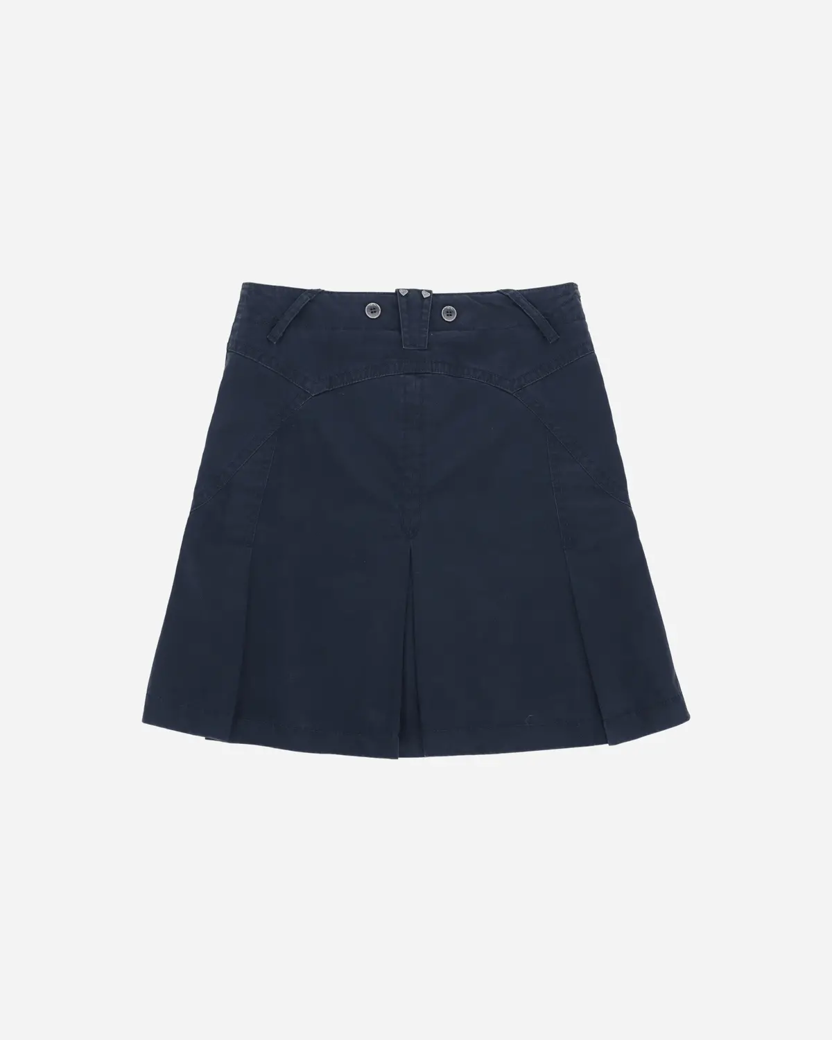 Women's Pleated Skirt Blue 1