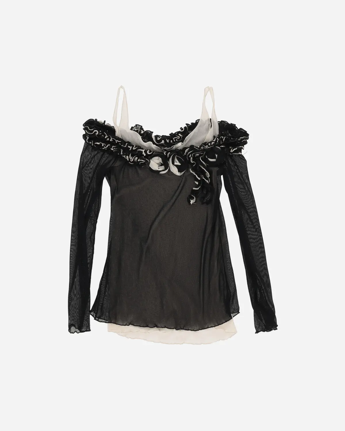 Women's Longsleeve Top Black 1