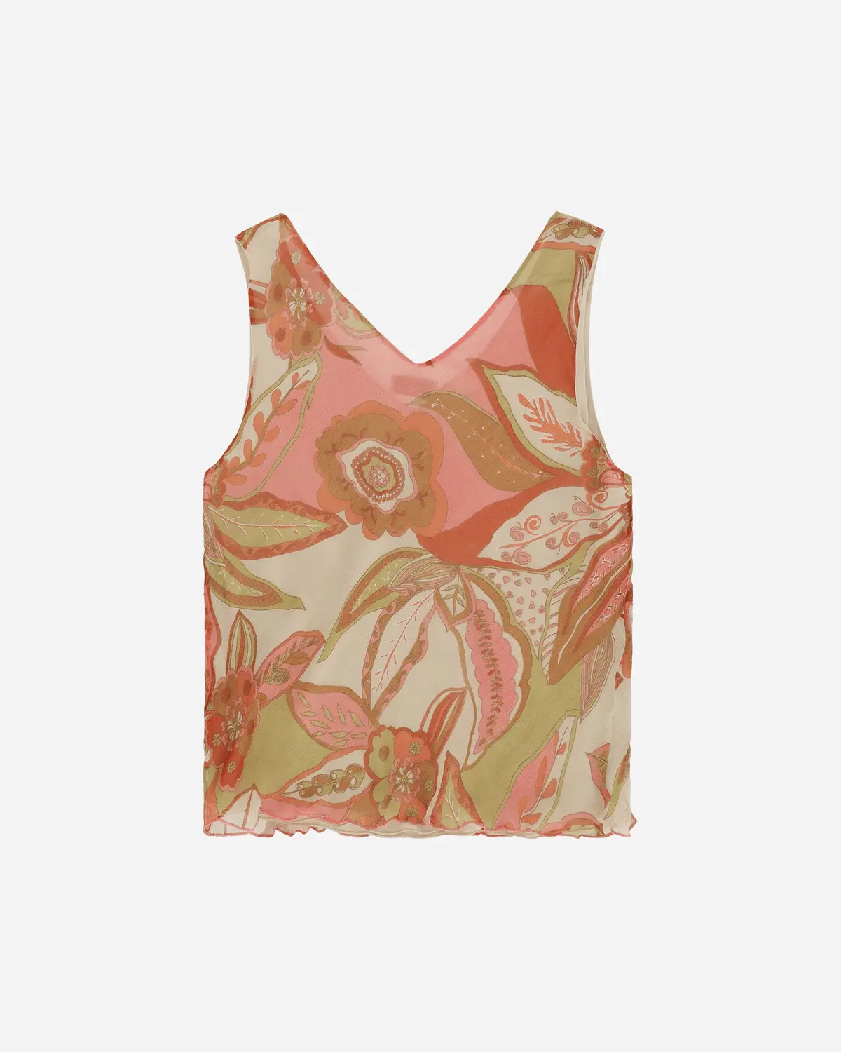 Women's Silk Top Multicolor 2