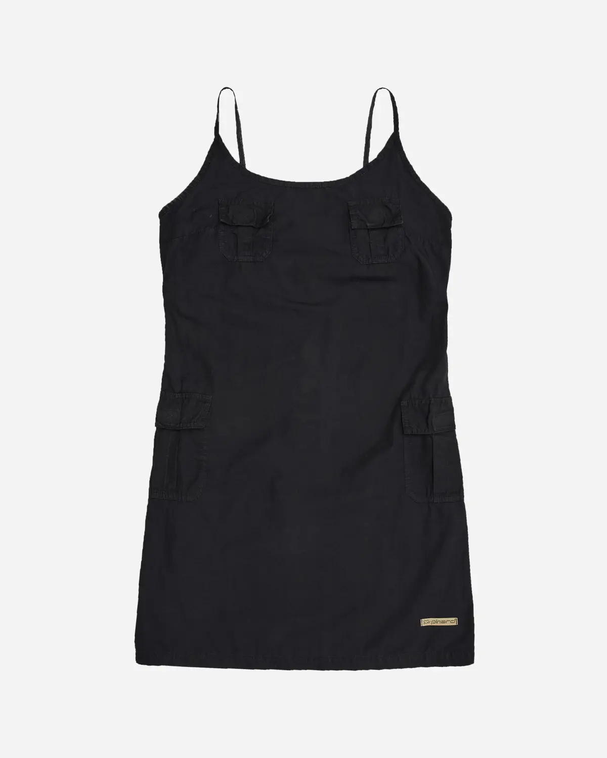 Women's Cargo Dress Black 1