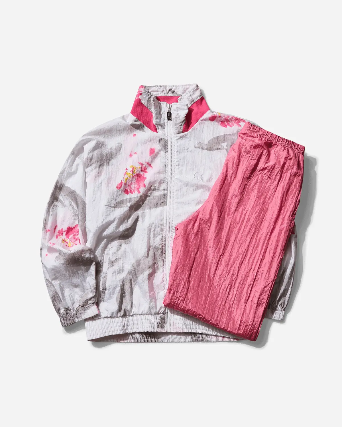 Women's Tracksuit Pink / White 1