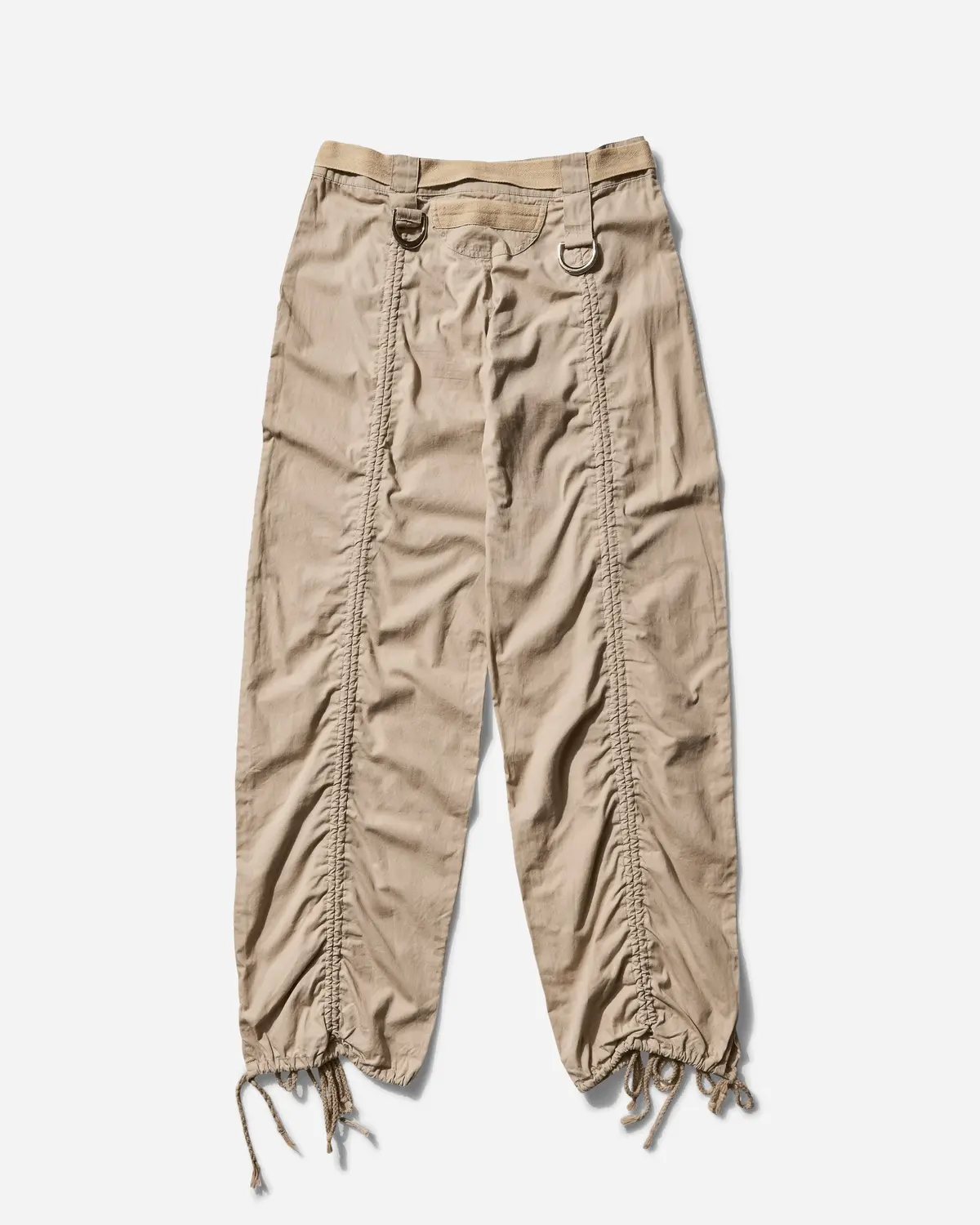 Women's Cotton Trousers Beige 1