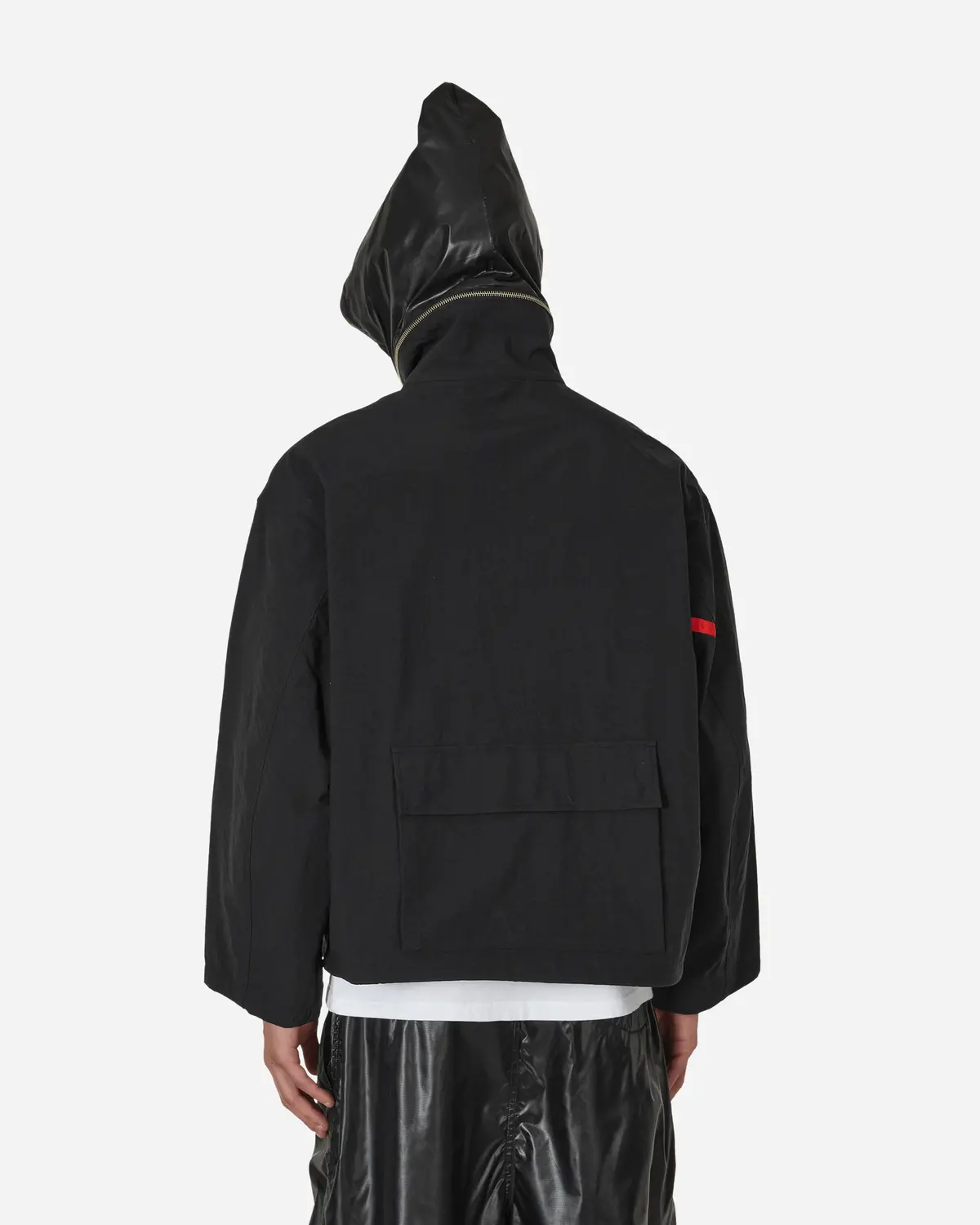 Hood Cut Moving Jacket Black 3