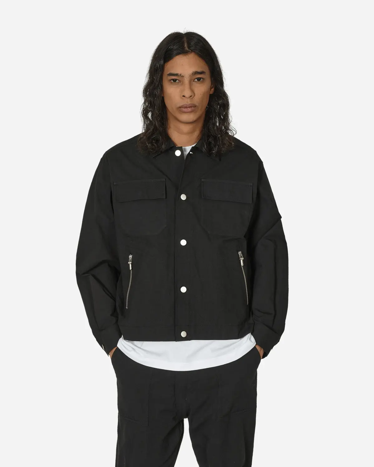 P-Zip Drizzler Jacket Black 1