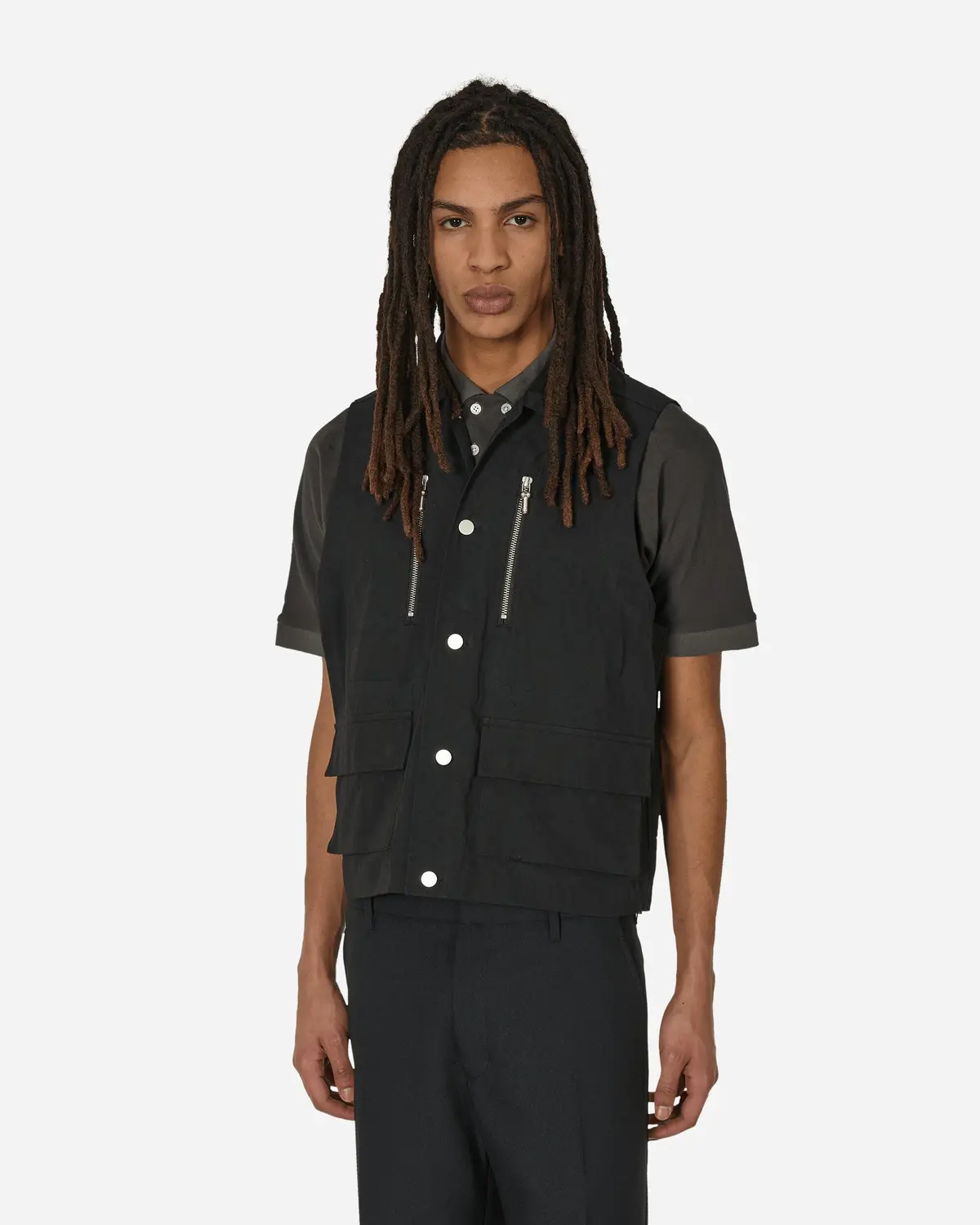 P-Zip Vest Black 1