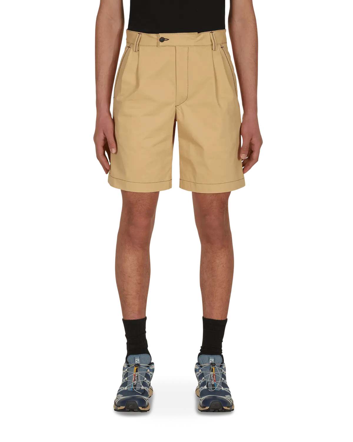 Dad Shorts Beige 1