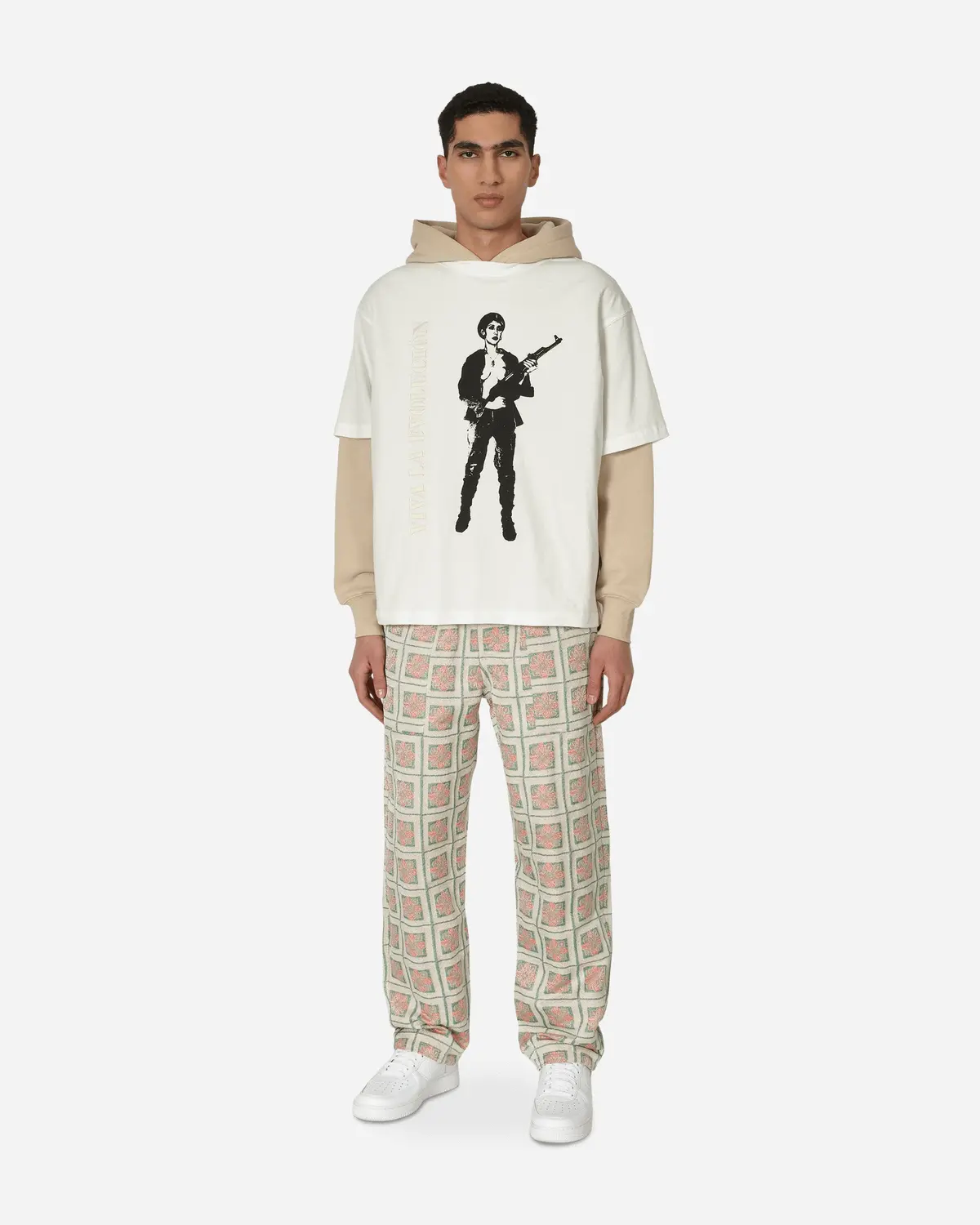 Viva Hooded Sweatshirt Beige 4