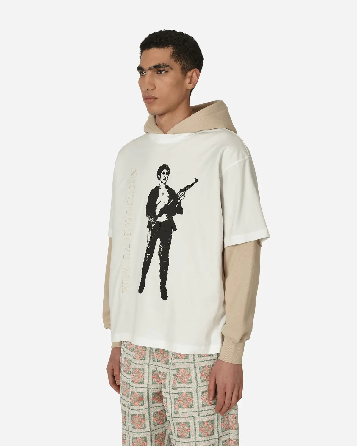Viva Hooded Sweatshirt Beige 2
