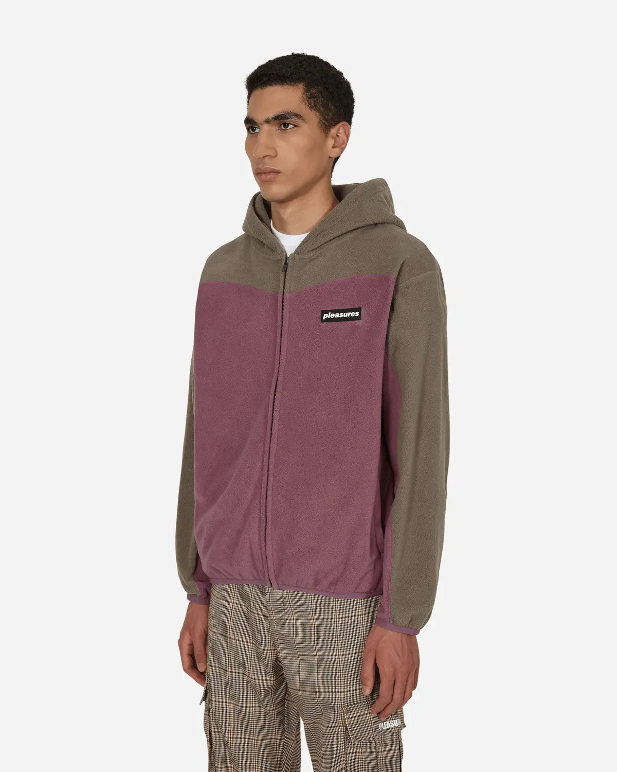Whiskey Zip Hoodie Purple 2