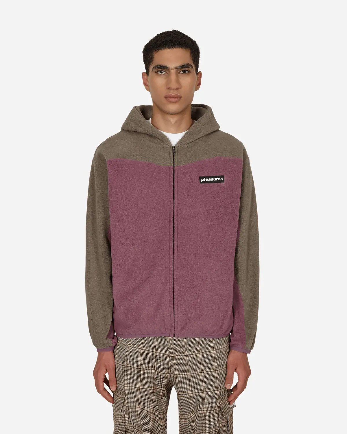 Whiskey Zip Hoodie Purple 1
