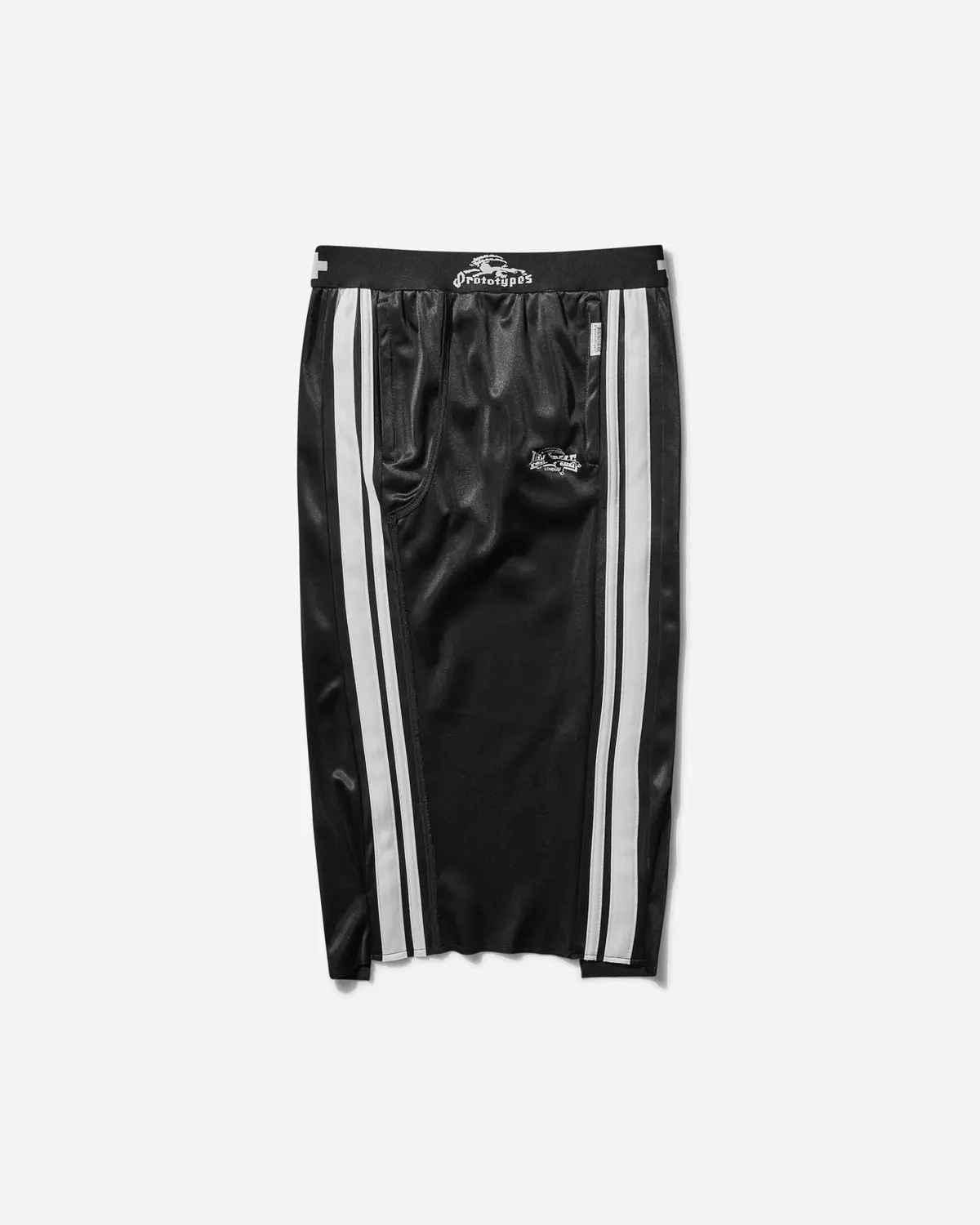 Women's Poly Jersey Pencil Skirt Black 1