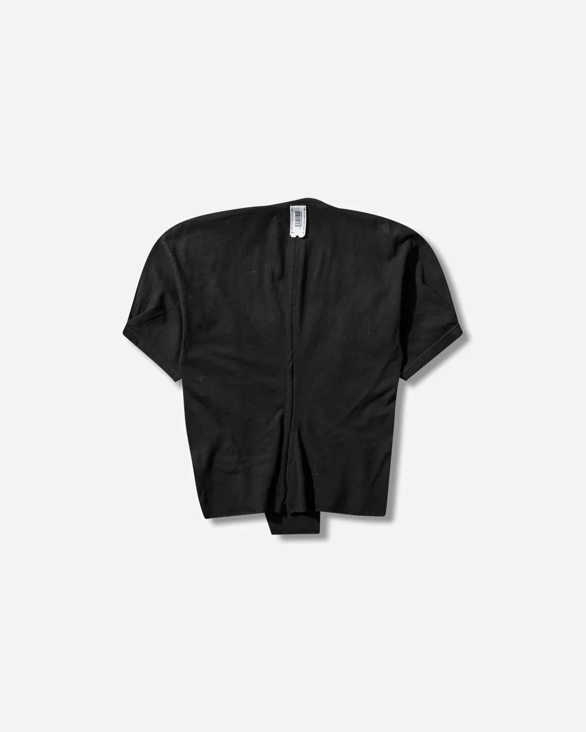 Women's Dirndl Cut Up Tee Black 2