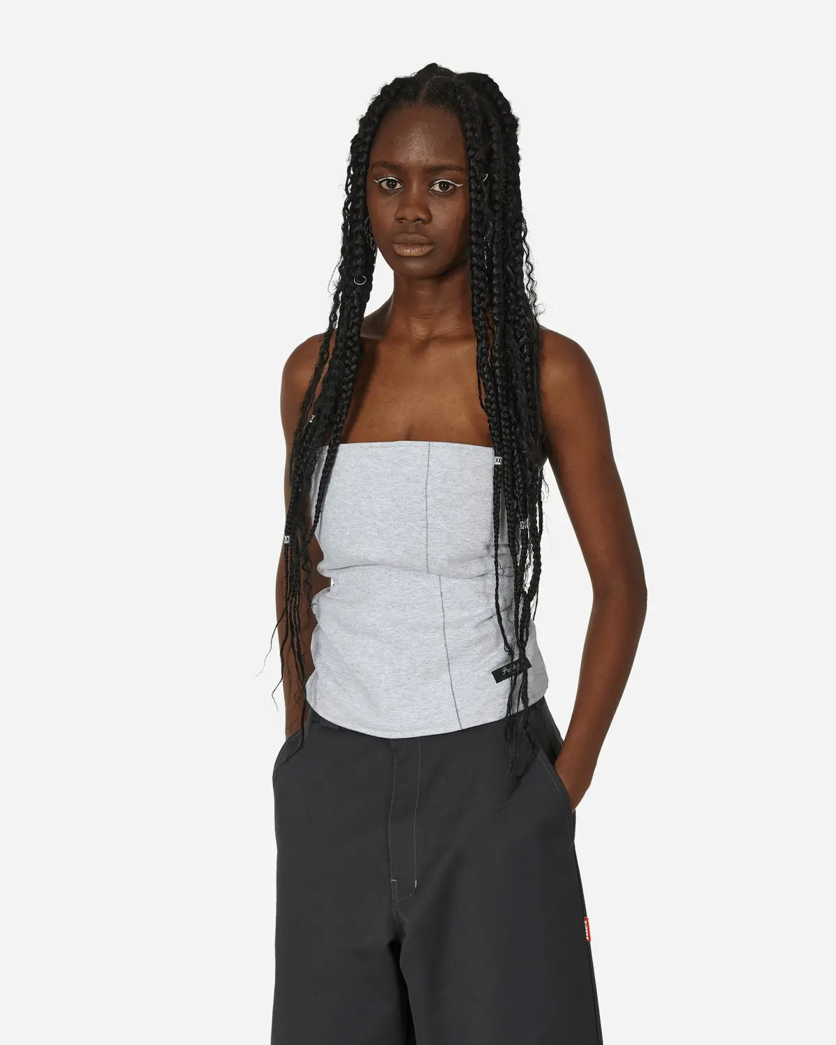 Factory Cut Off Top Grey 1