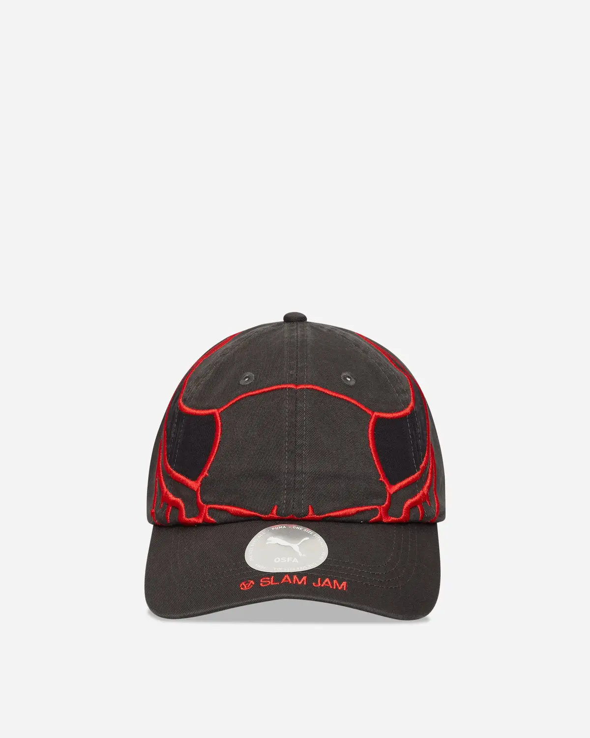 Ac Milan X Slam Jam Cap Black / For All Time Red 1