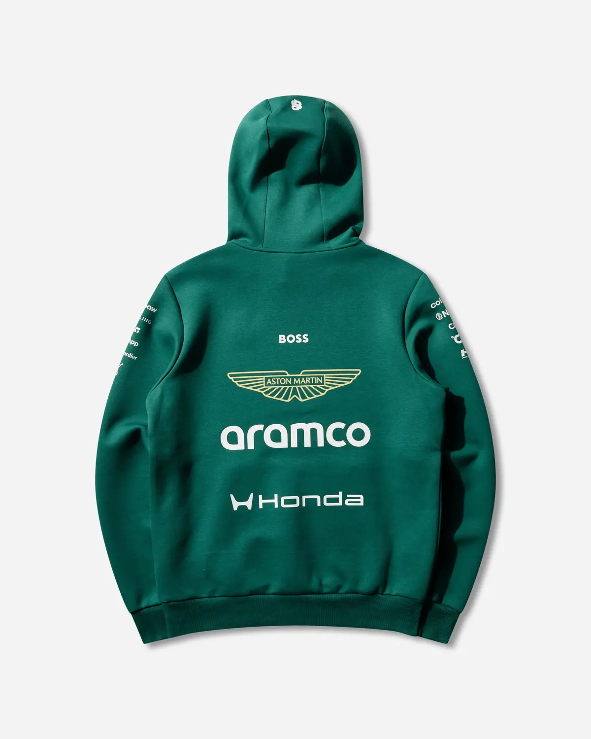 Aston Martin Aramco F1 Team Replica Hoodie Green Lux 2