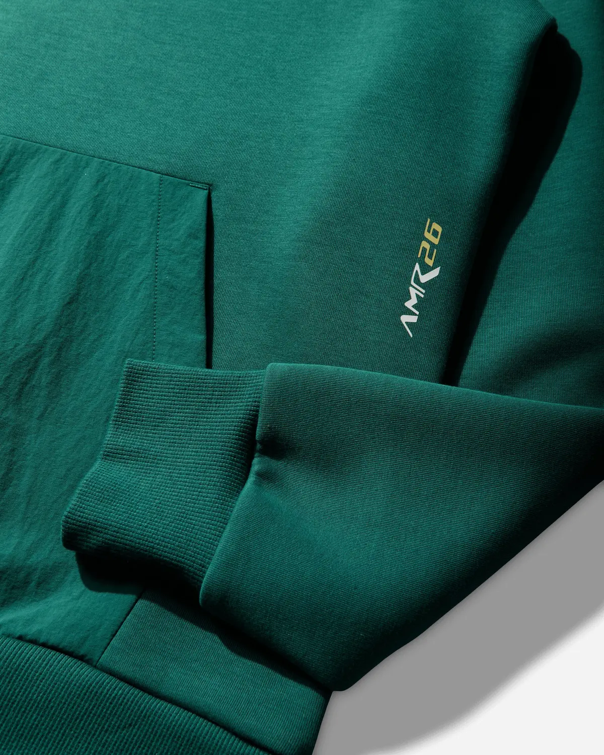 Aston Martin Aramco F1 Team Replica Hoodie Green Lux 4