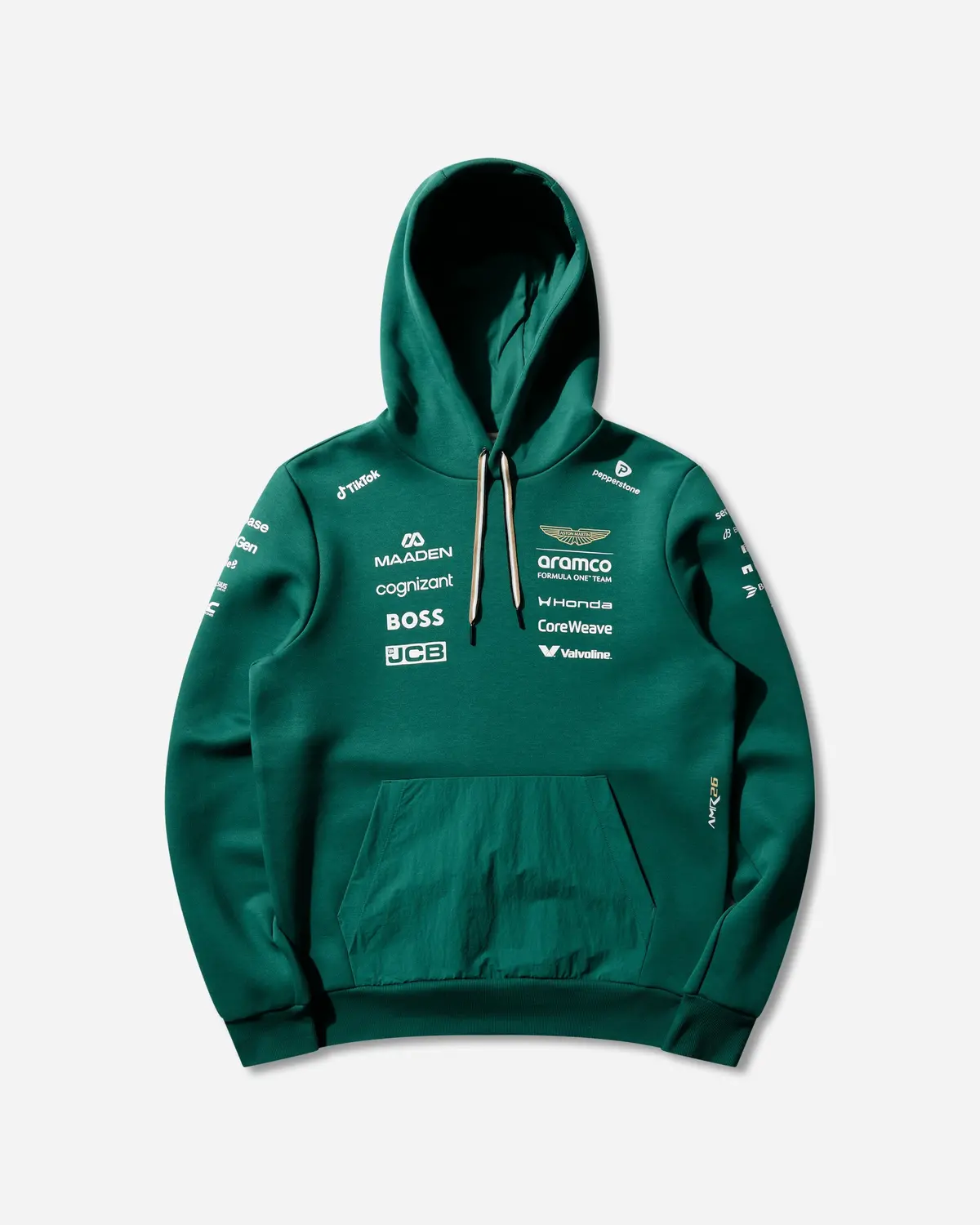Aston Martin Aramco F1 Team Replica Hoodie Green Lux 1