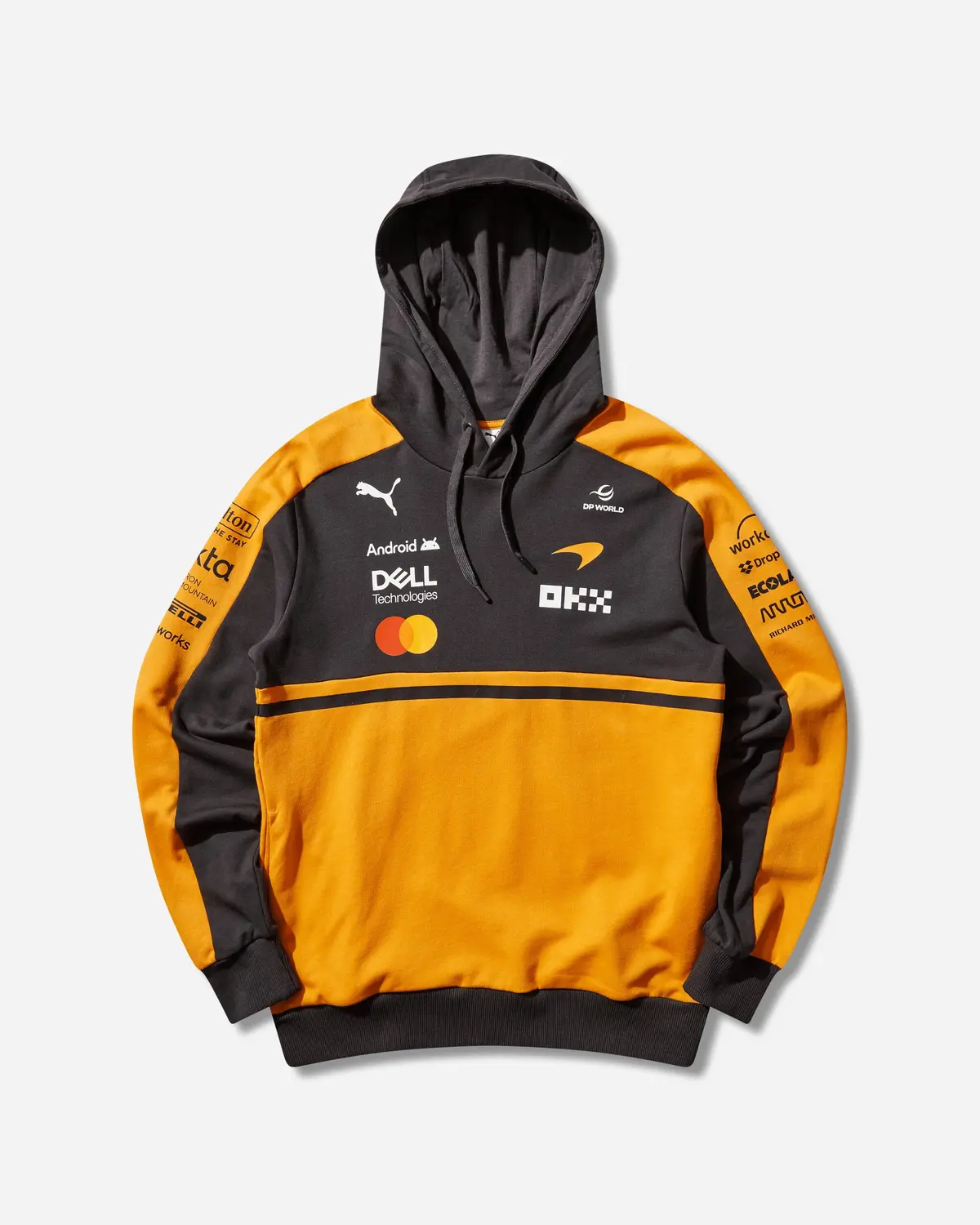 Men's Mclaren Racing Replica Hoodie Papaya 1