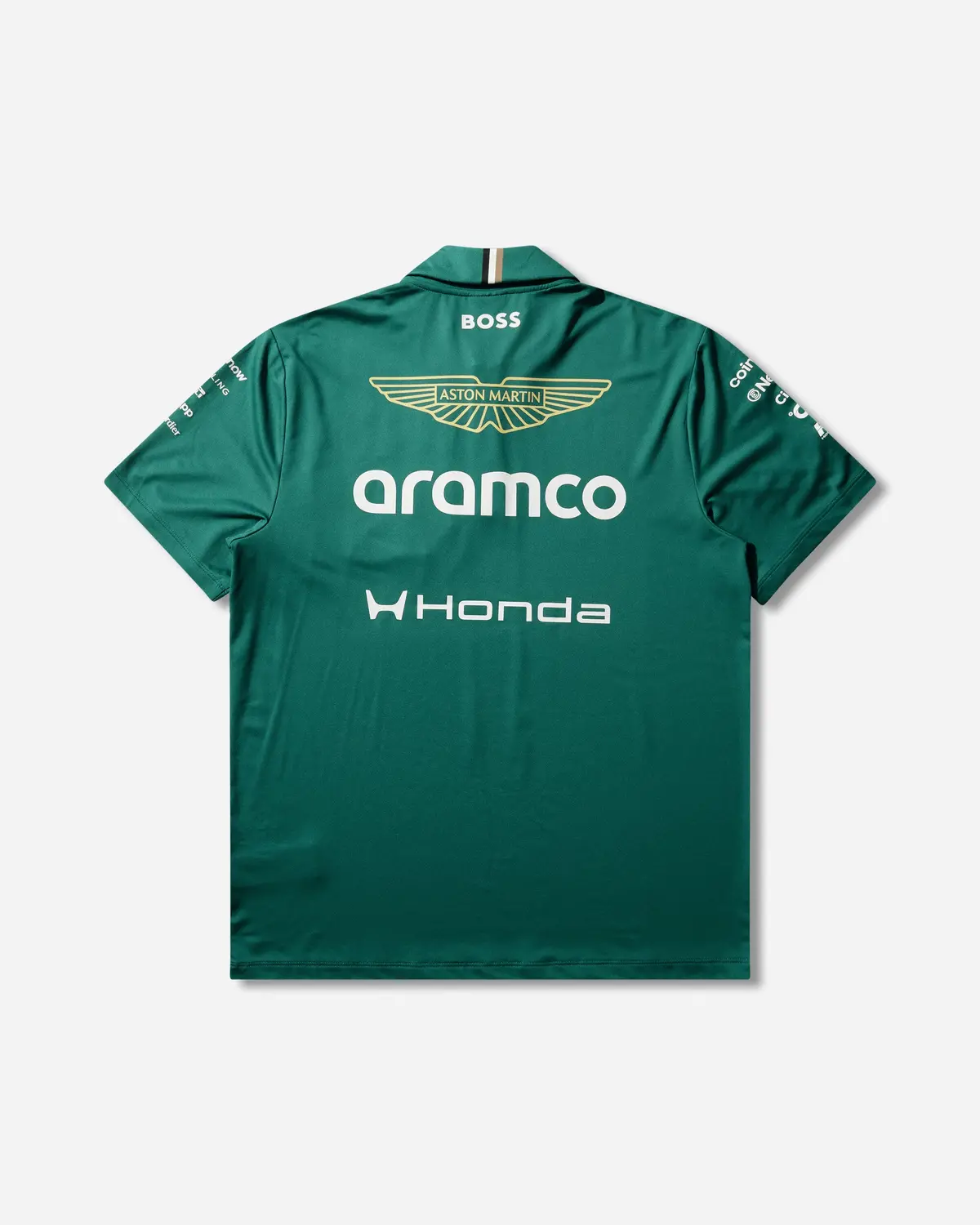 Aston Martin Aramco F1 Team Replica Polo Green Lux 2