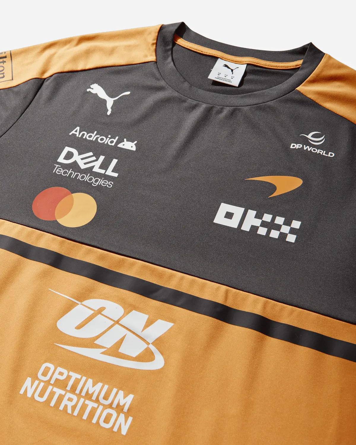Men's Mclaren Racing Replica T-Shirt Papaya 4
