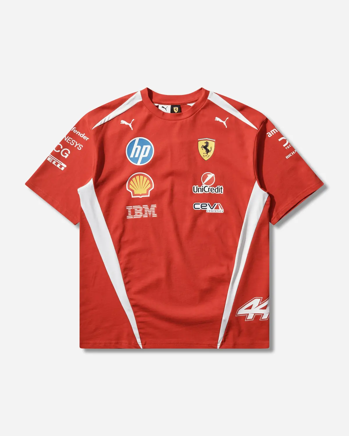 Scuderia Ferrari Hp Replica Hamilton T-Shirt Red 1