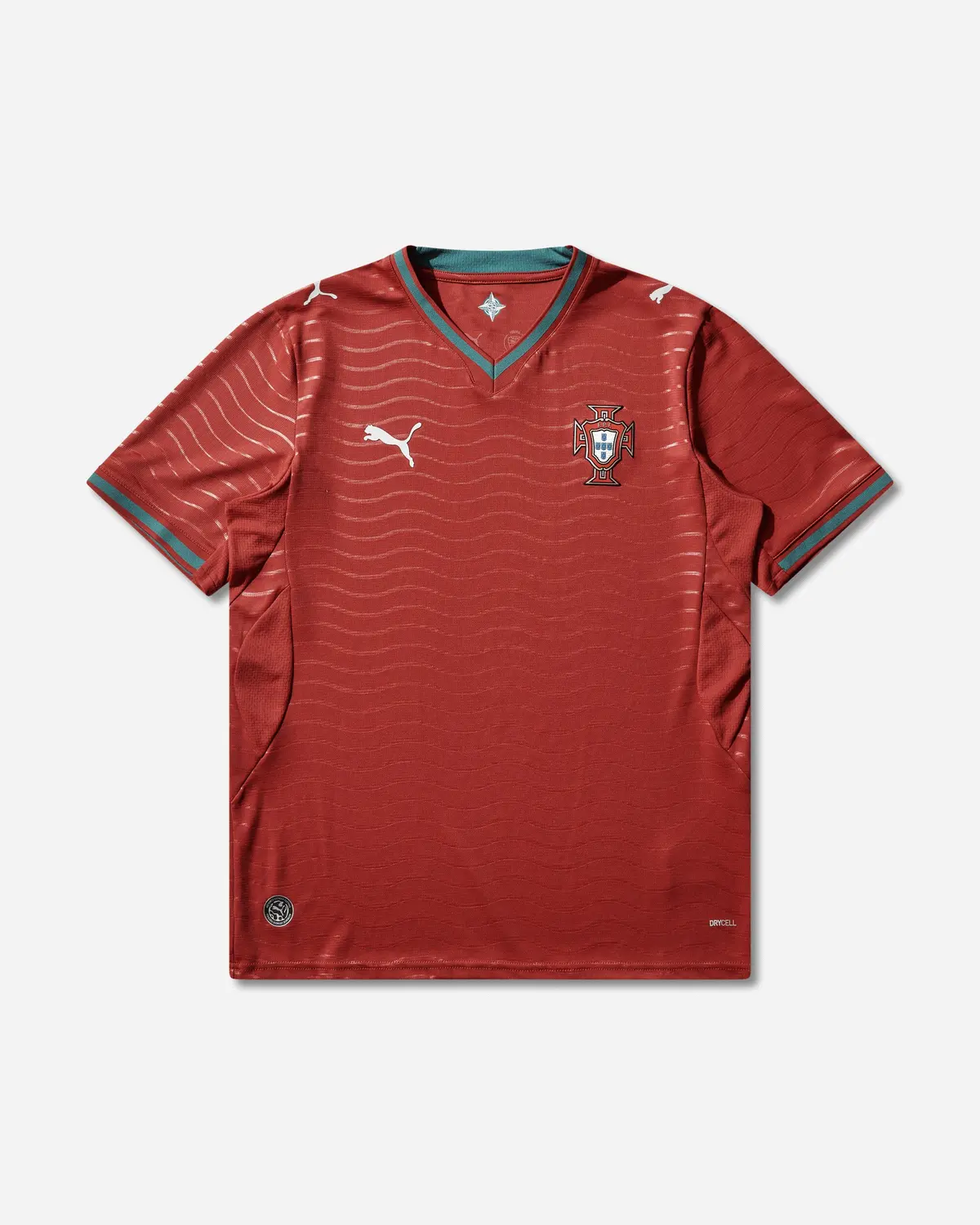 Men's Portugal 2026 Home Jersey Club Red / Green Lagoon 1