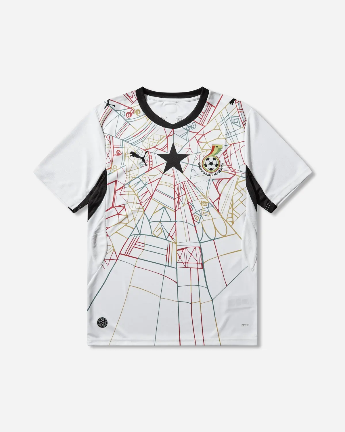 Men's Ghana 2026 Home Jersey White / Black 1