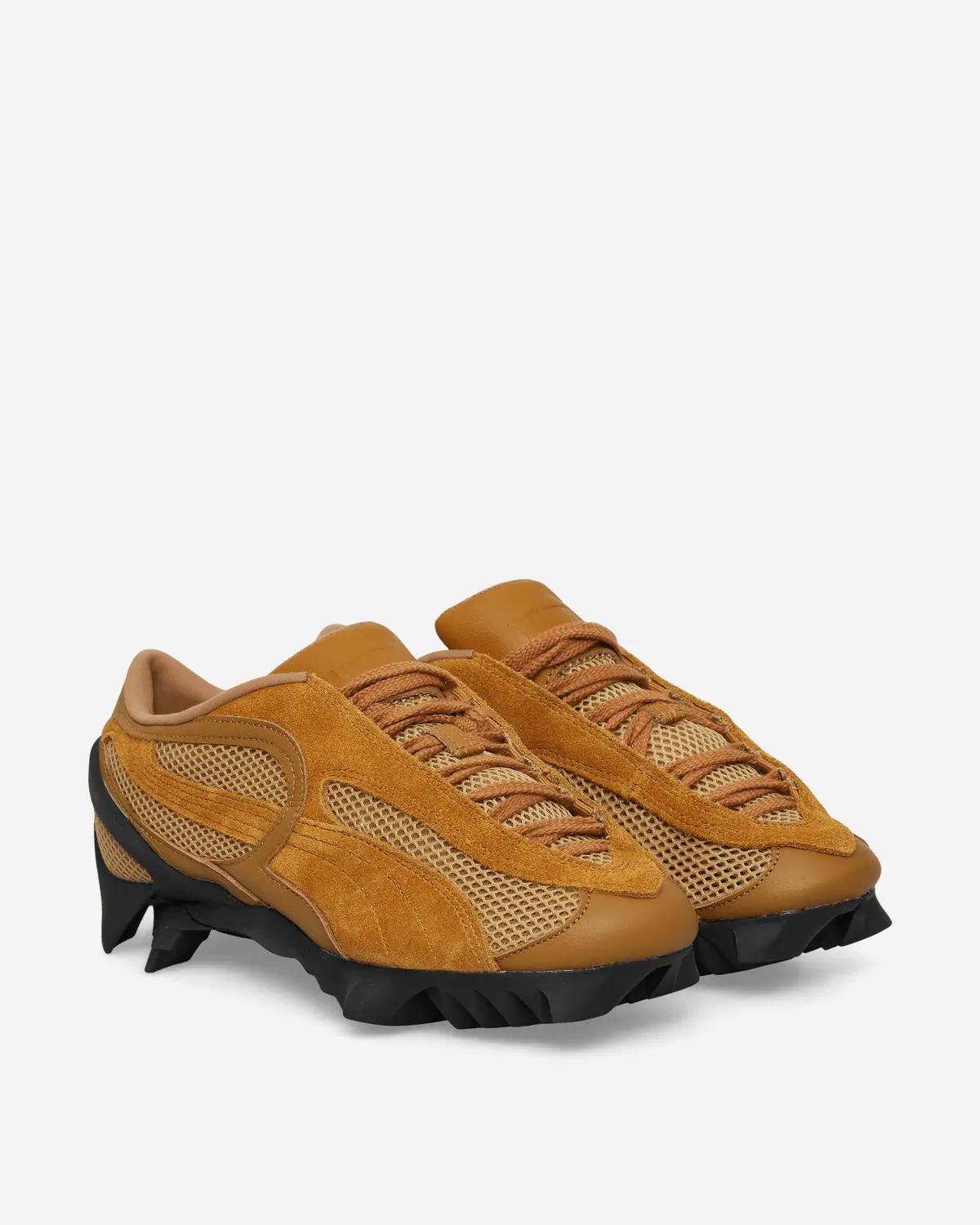 Beisser Waxed Sneakers Aged Copper / Authentic Gold 2