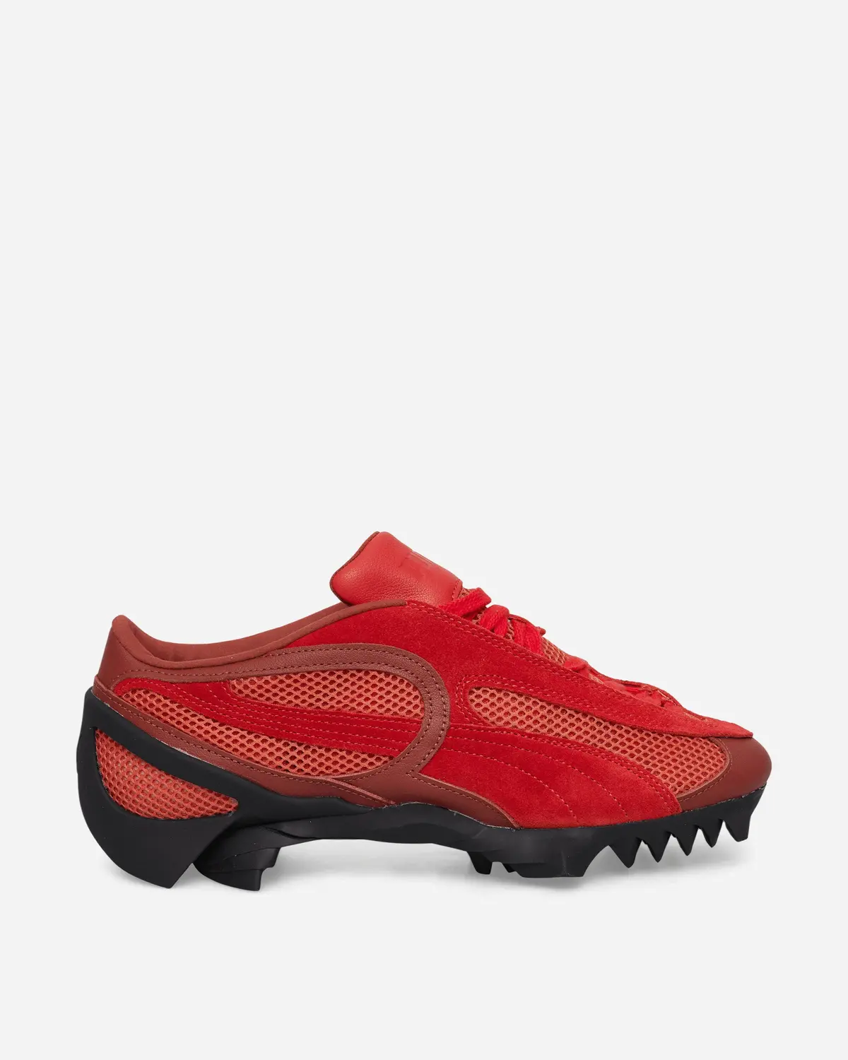 Beisser Waxed Sneakers Bordeaux Red / Candy Apple 1